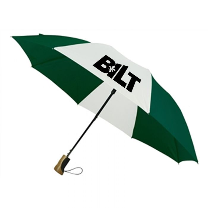 Compact folding umbrella with custom branding - Image 2